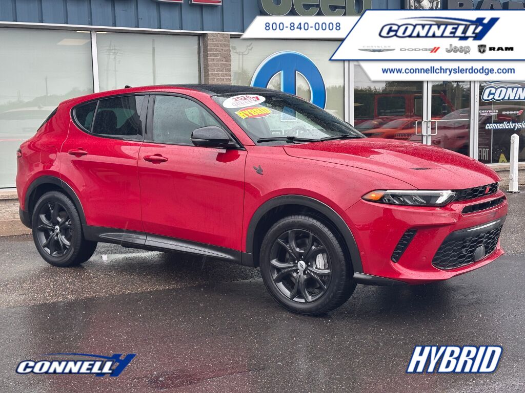 Red 2024 Dodge Hornet SUV / Crossover All-Wheel Drive 6-Speed Automatic