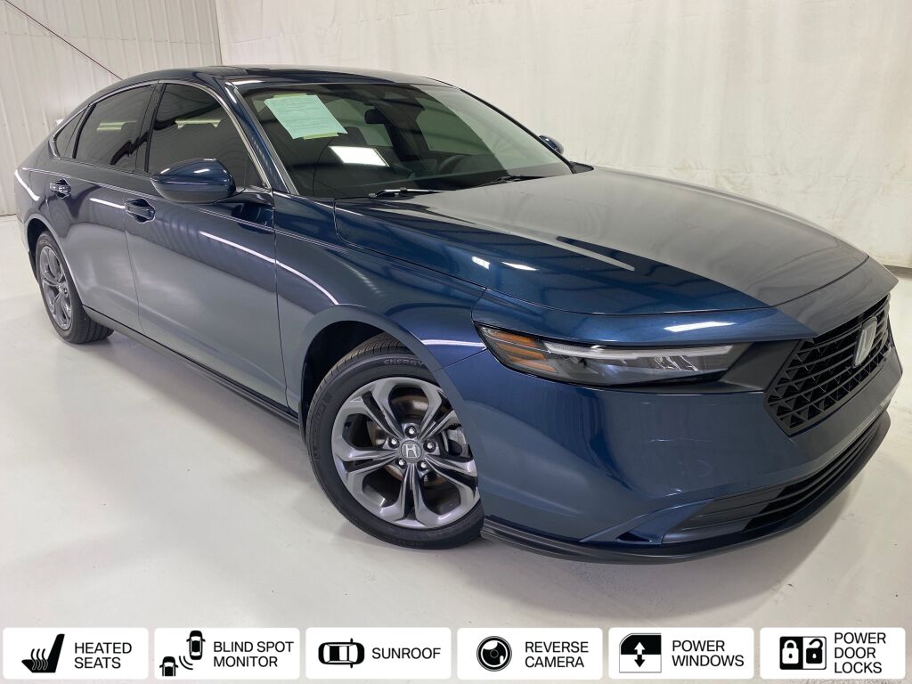 2024 Honda Accord EX Canyon River Blue Metallic at Honda North