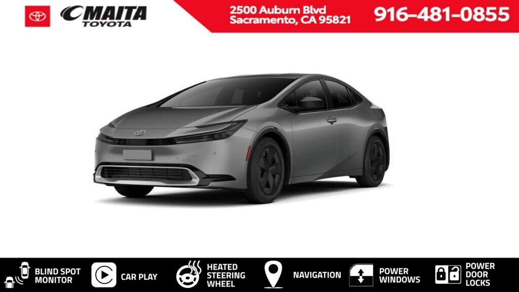 Guardian Gray 2026 Toyota Prius Plug-In Hybrid Hatchback Front-Wheel Drive Continuously Variable Transmission