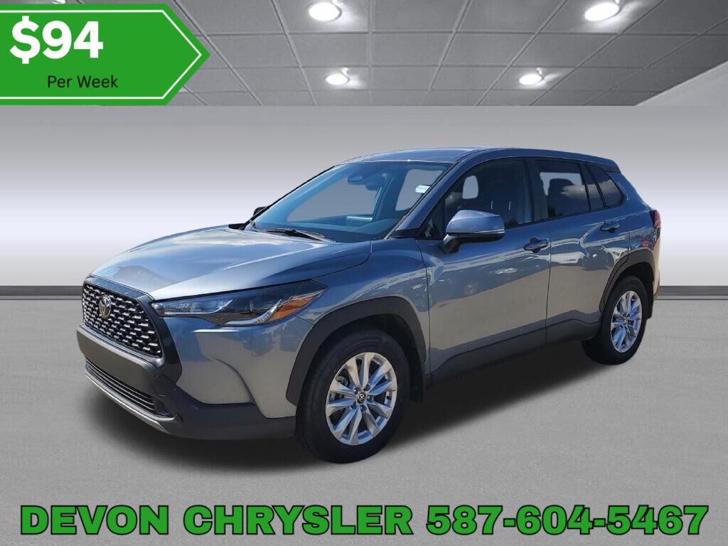Gray 2023 Toyota Corolla Cross SUV / Crossover Front-Wheel Drive Continuously Variable Transmission