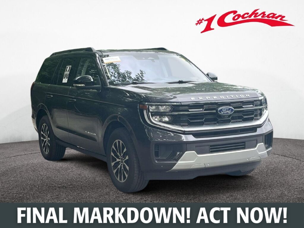 Dark Matter Gray Metallic 2025 Ford Expedition SUV / Crossover Four-Wheel Drive Automatic