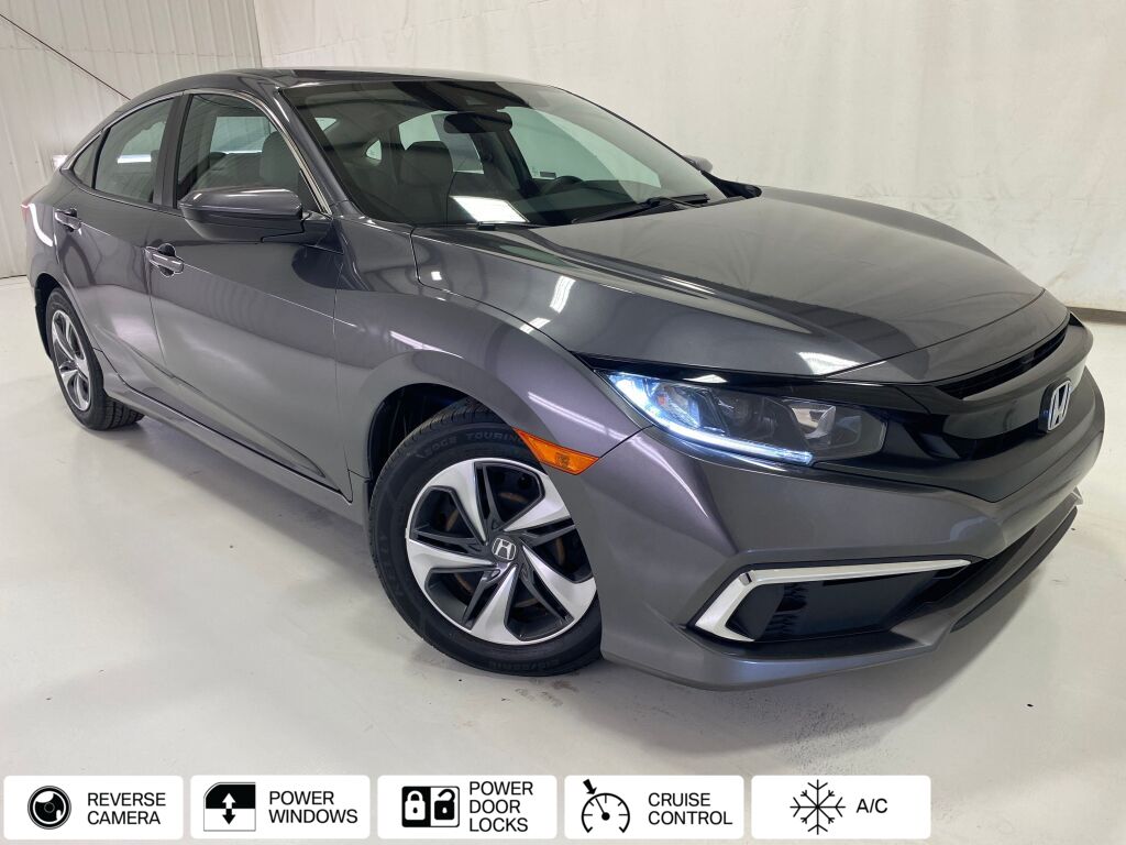 2019 Honda Civic LX Modern Steel Metallic at Bob Ruth Ford