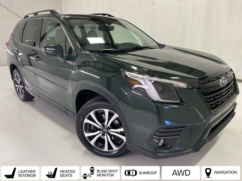 2024 Subaru Forester Limited Cascade Green Silica at Auto Express Mitsubishi