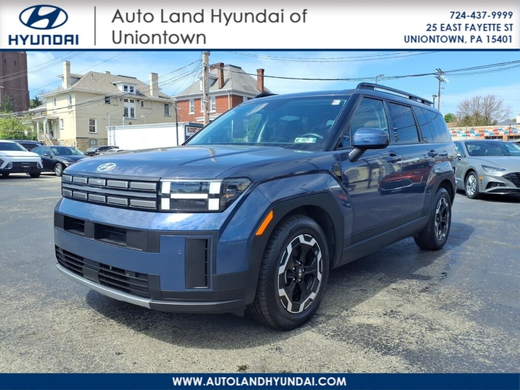 Atlantis Blue (tb2) 2025 Hyundai Santa Fe SUV / Crossover All-Wheel Drive 8-Speed Automatic