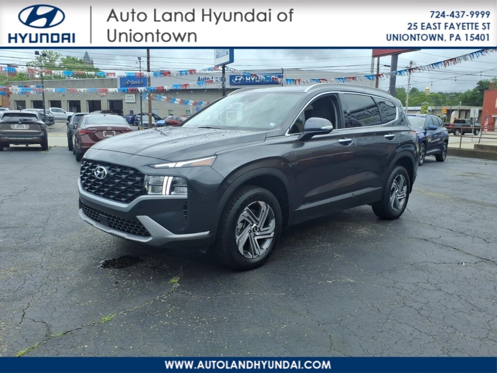Portofino Gray Metallic (t2g) 2023 Hyundai Santa Fe SUV / Crossover All-Wheel Drive 8-Speed Automatic