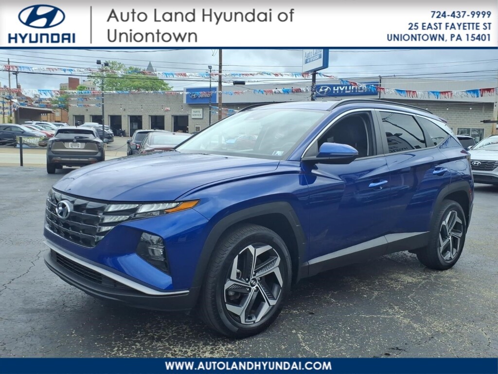 Intense Blue Metallic (yp5) 2023 Hyundai Tucson SUV / Crossover All-Wheel Drive 8-Speed Automatic