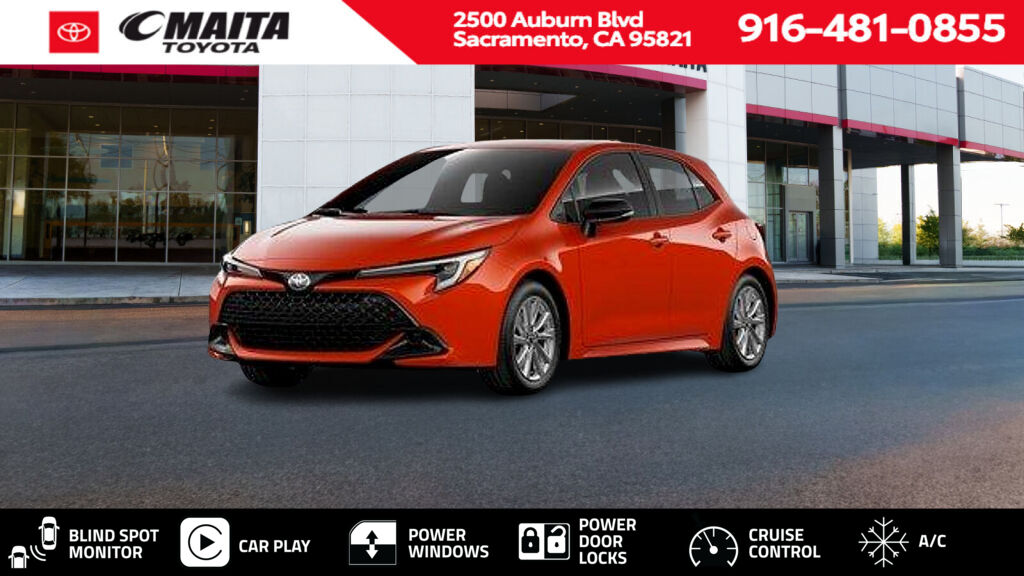 Inferno 2026 Toyota Corolla Hatchback Hatchback Front-Wheel Drive Continuously Variable Transmission