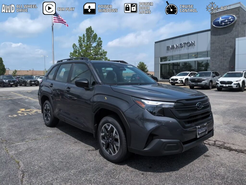 MAGNETITE GRAY METALLIC 2026 Subaru Forester SUV / Crossover All-Wheel Drive Continuously Variable Transmission