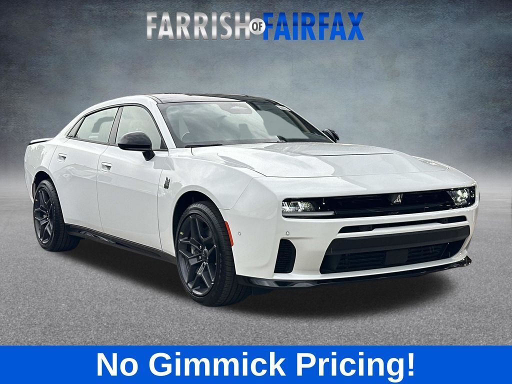 White Knuckle Exterior Paint 2026 Dodge Charger Sedan 8-Speed Automatic