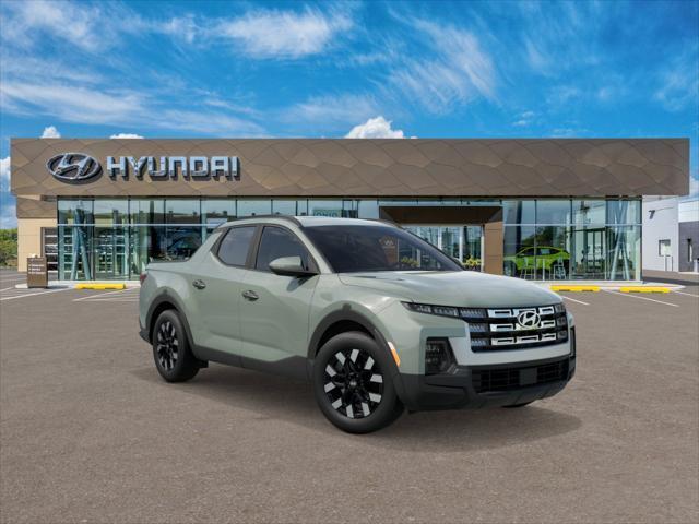 Sage Gray 2027 Hyundai Santa Cruz Pickup Truck Front-Wheel Drive 8-Speed Automatic
