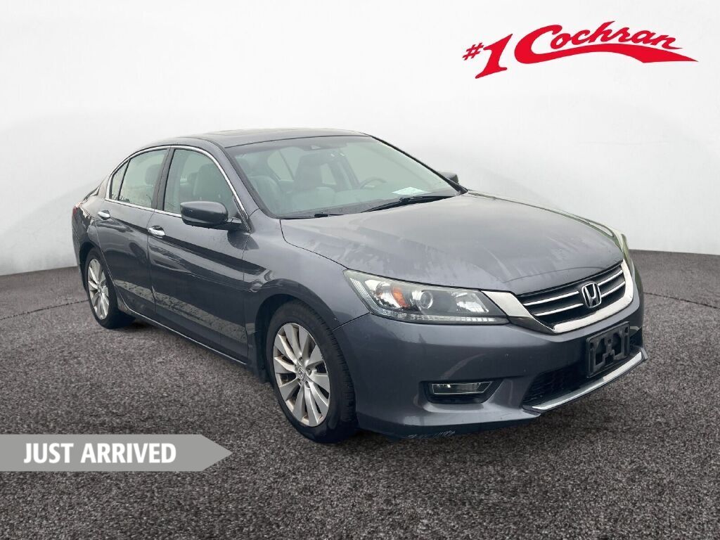 Gray (Modern Steel Metallic) 2013 Honda Accord Sedan Front-Wheel Drive Continuously Variable Transmission