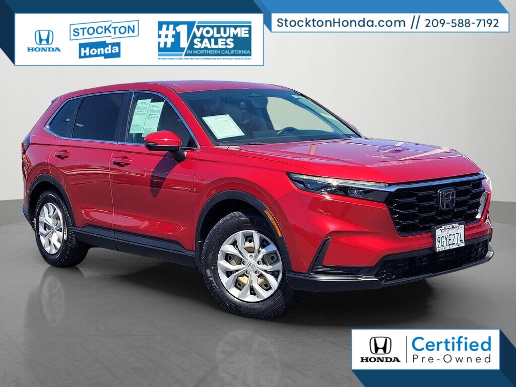 Radiant Red 2023 Honda CR-V SUV / Crossover Front-Wheel Drive Continuously Variable Transmission