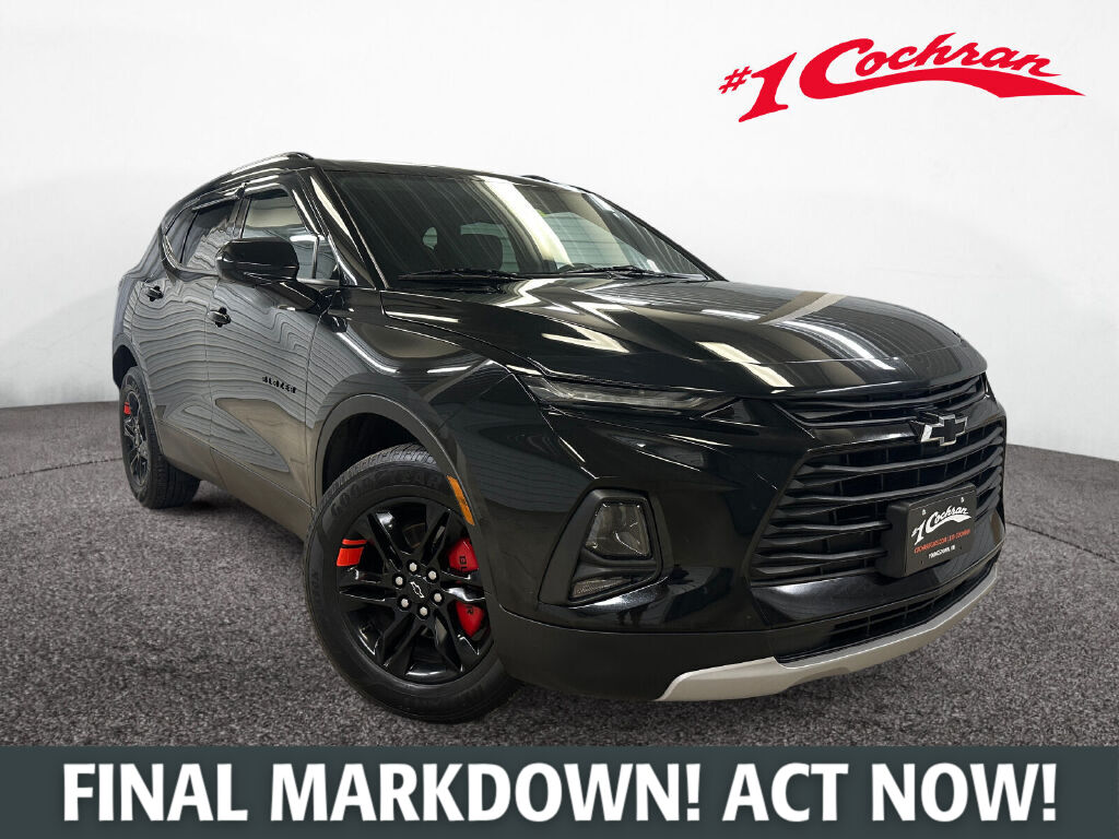 Black 2021 Chevrolet Blazer SUV / Crossover All-Wheel Drive 9-Speed Automatic