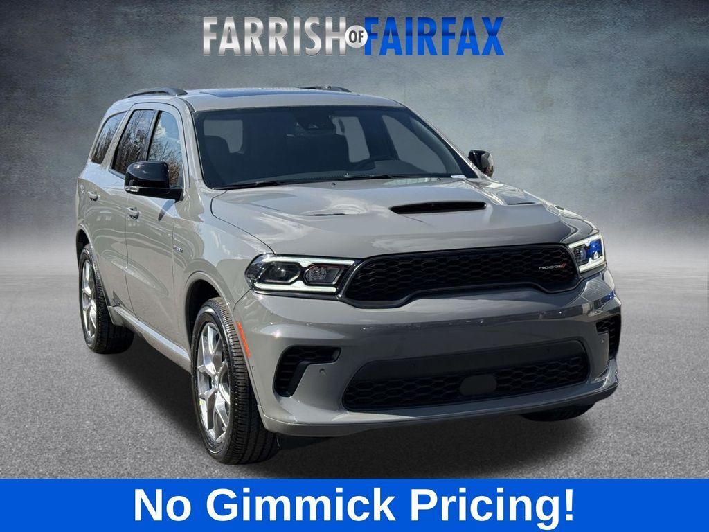 Destroyer Gray Clear-Coat Exterior Paint 2026 Dodge Durango SUV / Crossover All-Wheel Drive 8-Speed Automatic