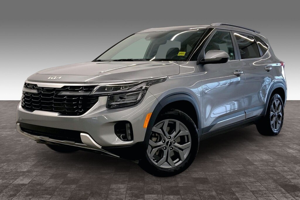 Gray 2025 Kia Seltos SUV / Crossover All-Wheel Drive Automatic