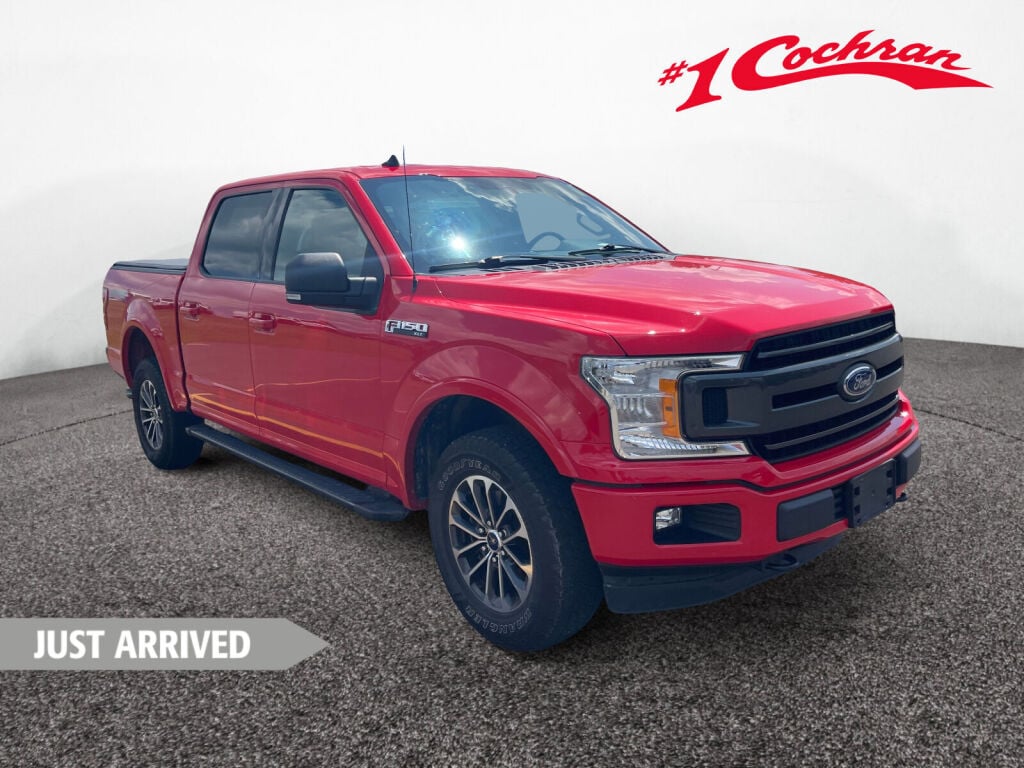 Race Red 2019 Ford F-150 Pickup Truck Four-Wheel Drive Automatic