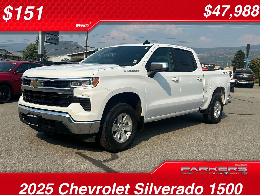 2025 Chevrolet Silverado 1500 LT Crew Cab 4WD