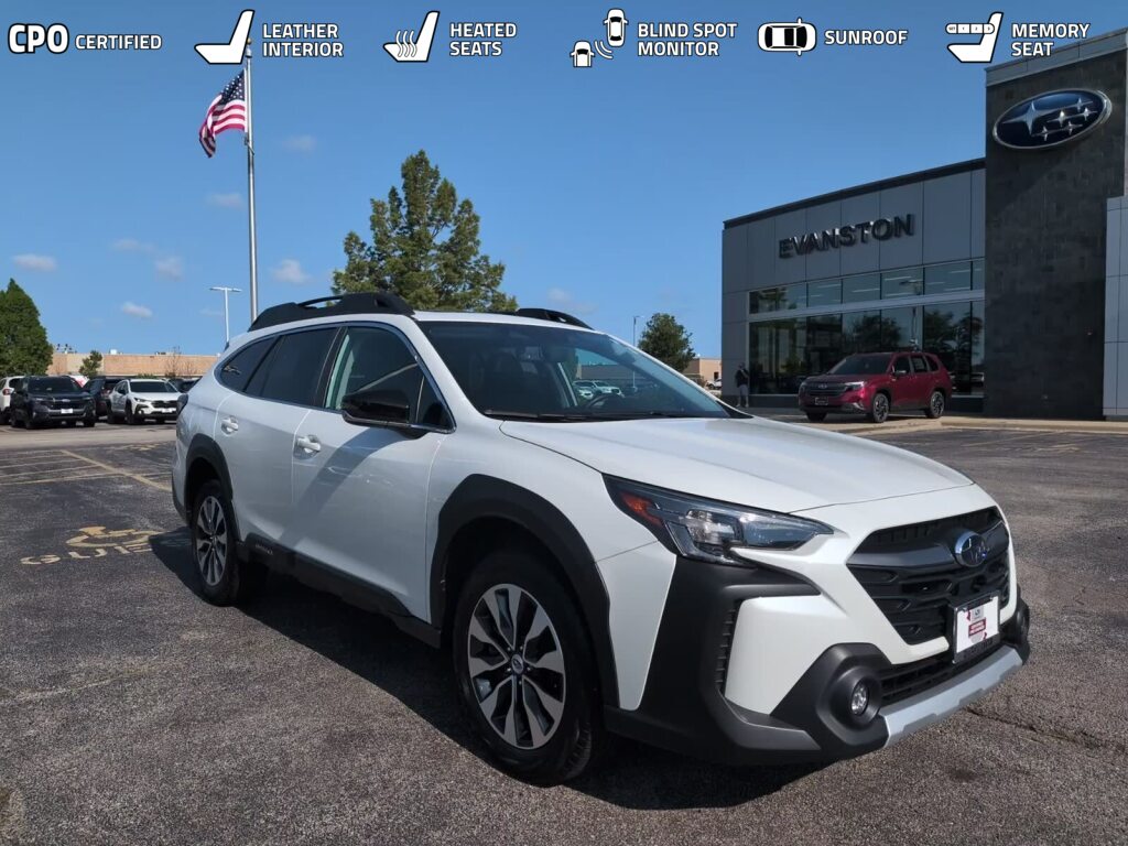Crystal White Pearl 2024 Subaru Outback SUV / Crossover All-Wheel Drive Continuously Variable Transmission