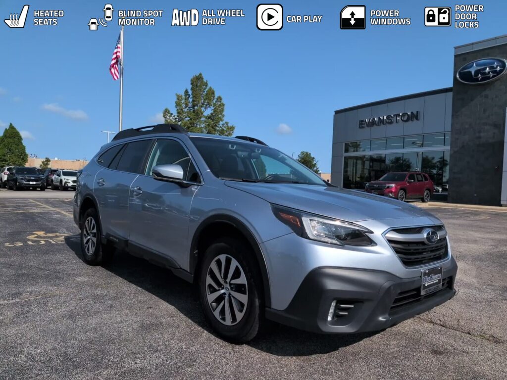 Ice Silver Metallic 2020 Subaru Outback SUV / Crossover All-Wheel Drive Continuously Variable Transmission
