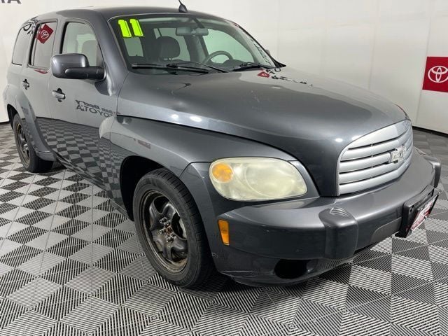 Cyber Gray Metallic 2011 Chevrolet HHR Wagon Front-Wheel Drive 4-Speed Automatic