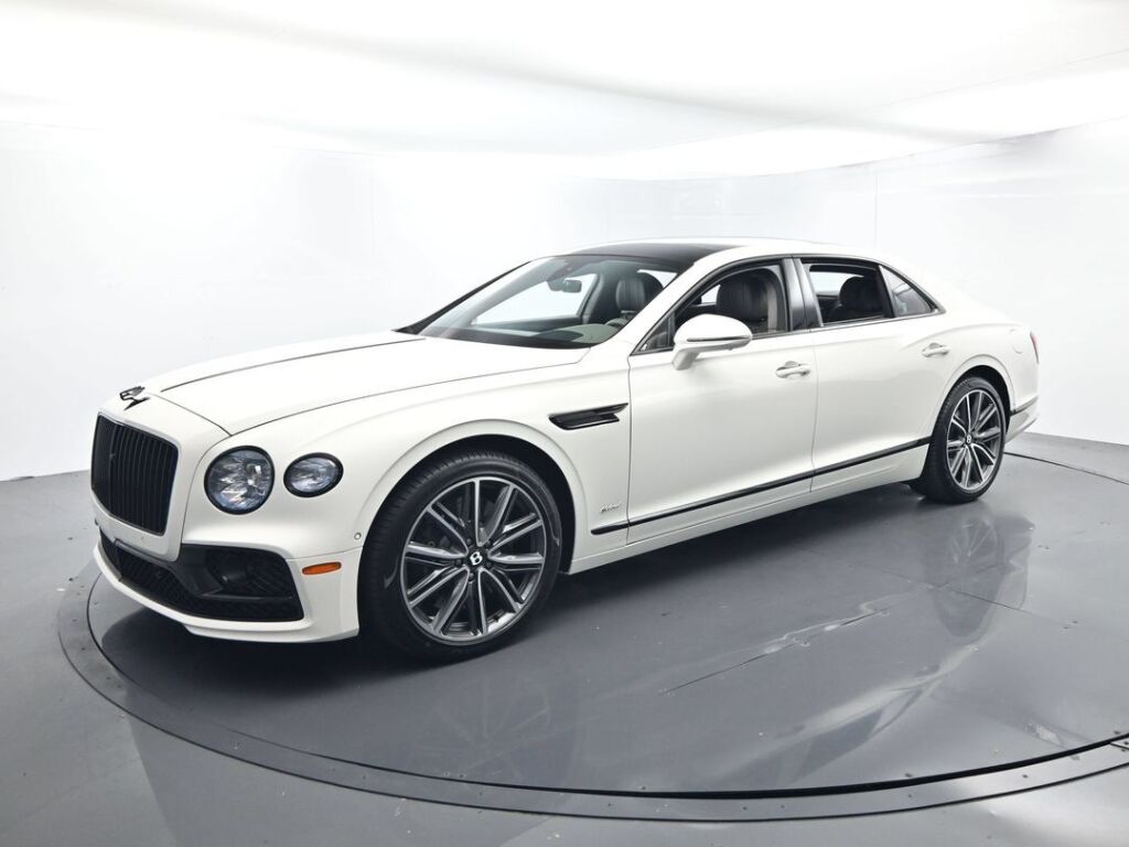 2022 Bentley Flying Spur Blanco (Glacier White) Sedán Tracción en las cuatro ruedas 8 velocidades Automática