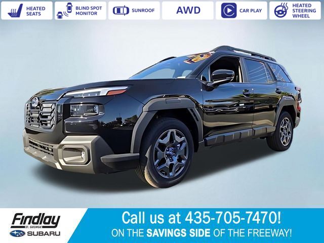 CRYSTAL BLACK SILICA 2026 Subaru Outback SUV / Crossover All-Wheel Drive Continuously Variable Transmission