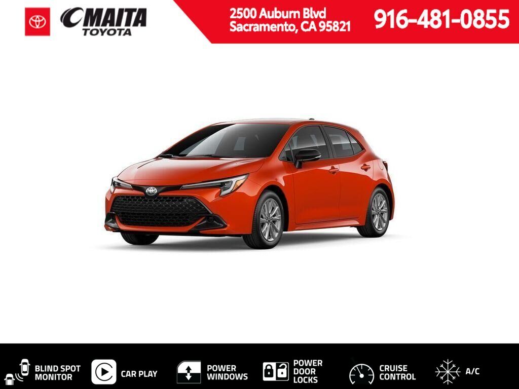 Inferno 2026 Toyota Corolla Hatchback Hatchback Front-Wheel Drive Continuously Variable Transmission