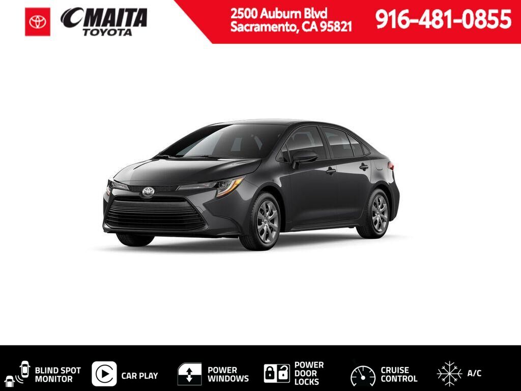 Underground 2026 Toyota Corolla Sedan Front-Wheel Drive Continuously Variable Transmission
