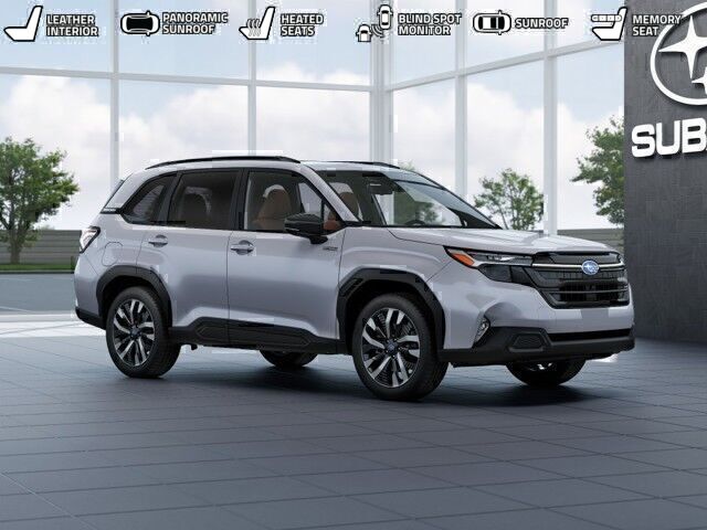 ICE SILVER METALLIC 2026 Subaru Forester Hybrid SUV / Crossover All-Wheel Drive Continuously Variable Transmission