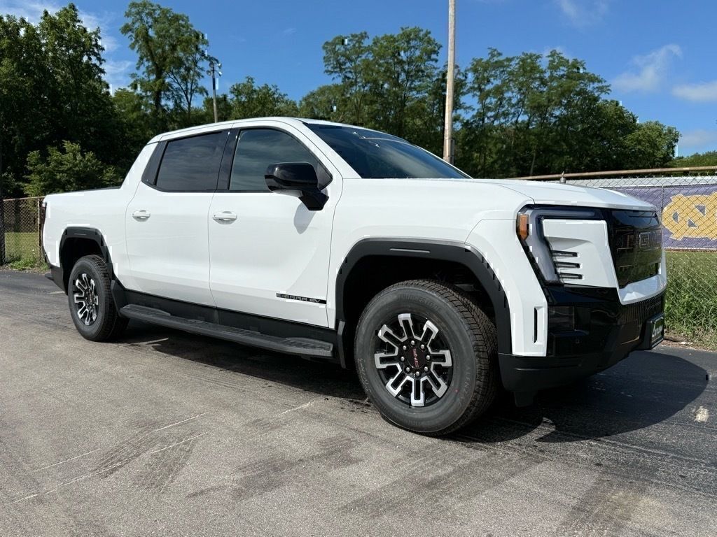 Summit White 2026 GMC Sierra EV Pickup Truck All-Wheel Drive 1-Speed Automatic