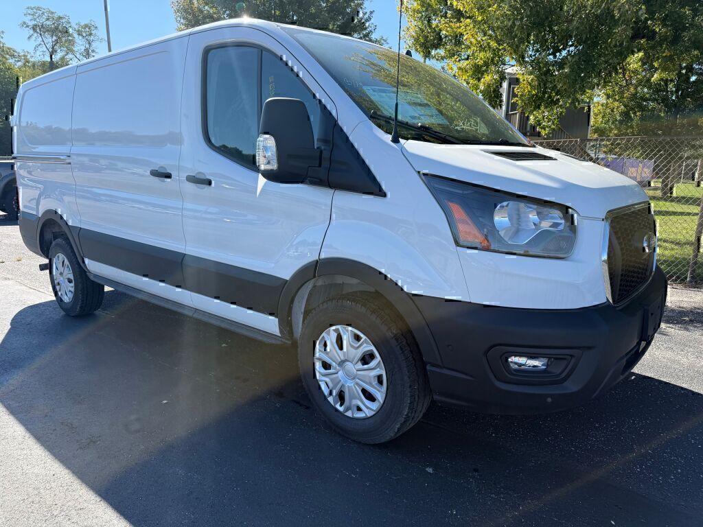 Oxford White 2025 Ford Transit Cargo Van Rear-Wheel Drive 