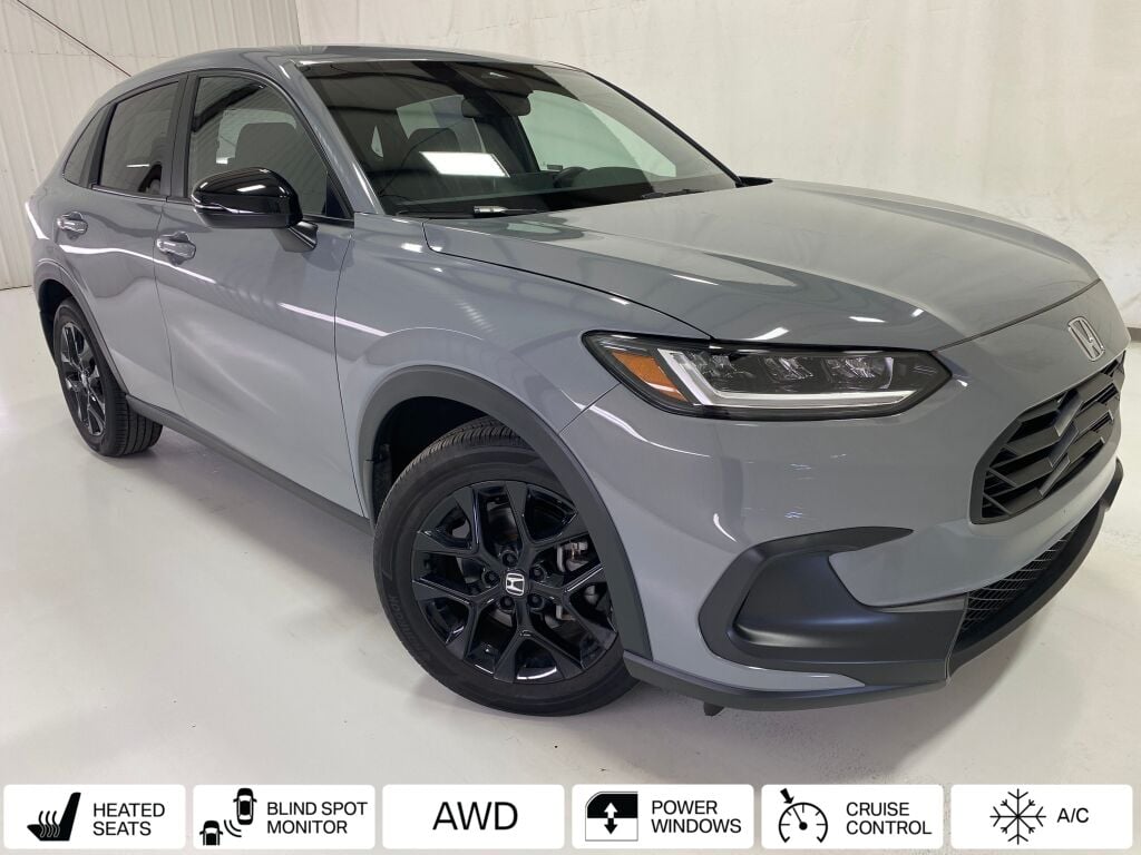 2024 Honda HR-V Sport Urban Gray Pearl at Honda North