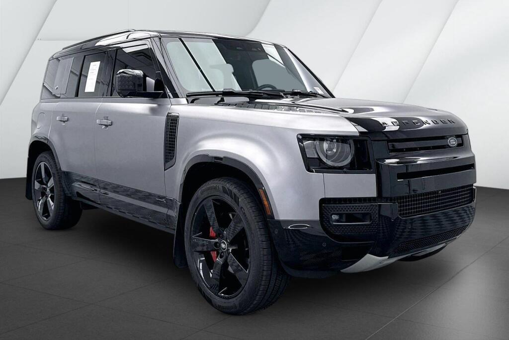 Gray (Eiger Grey Metallic) 2024 Land Rover Defender SUV / Crossover All-Wheel Drive Automatic