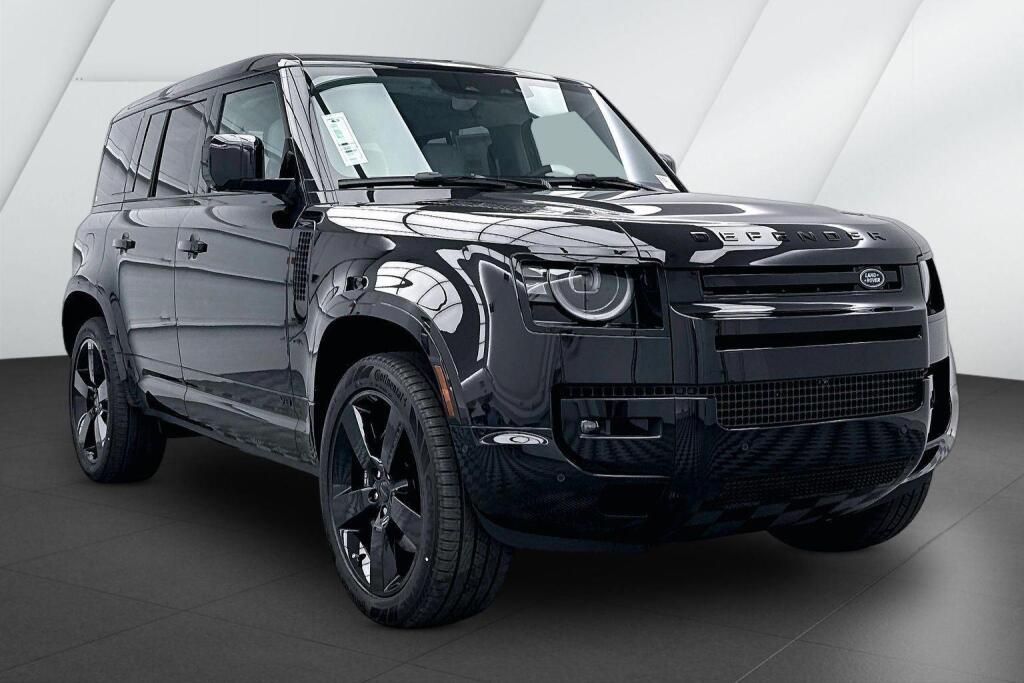 Santorini Black Metallic 2026 Land Rover Defender SUV / Crossover All-Wheel Drive Automatic