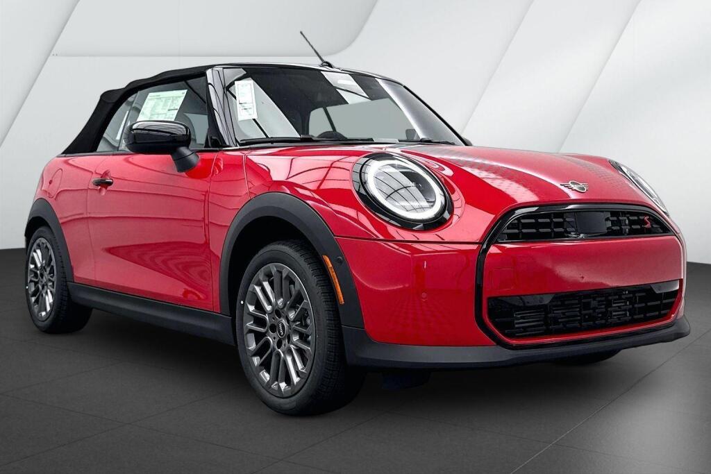Chili Red II 2026 MINI Cooper Convertible Front-Wheel Drive 7-Speed Dual Clutch