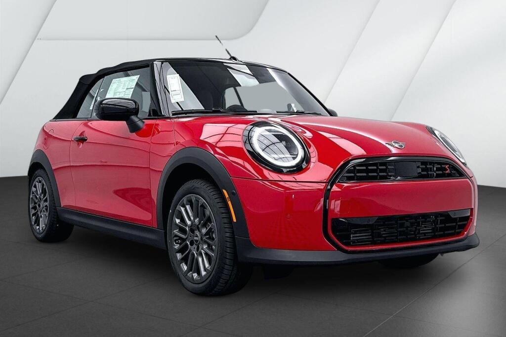 Chili Red II 2026 MINI Cooper Convertible Front-Wheel Drive 7-Speed Dual Clutch