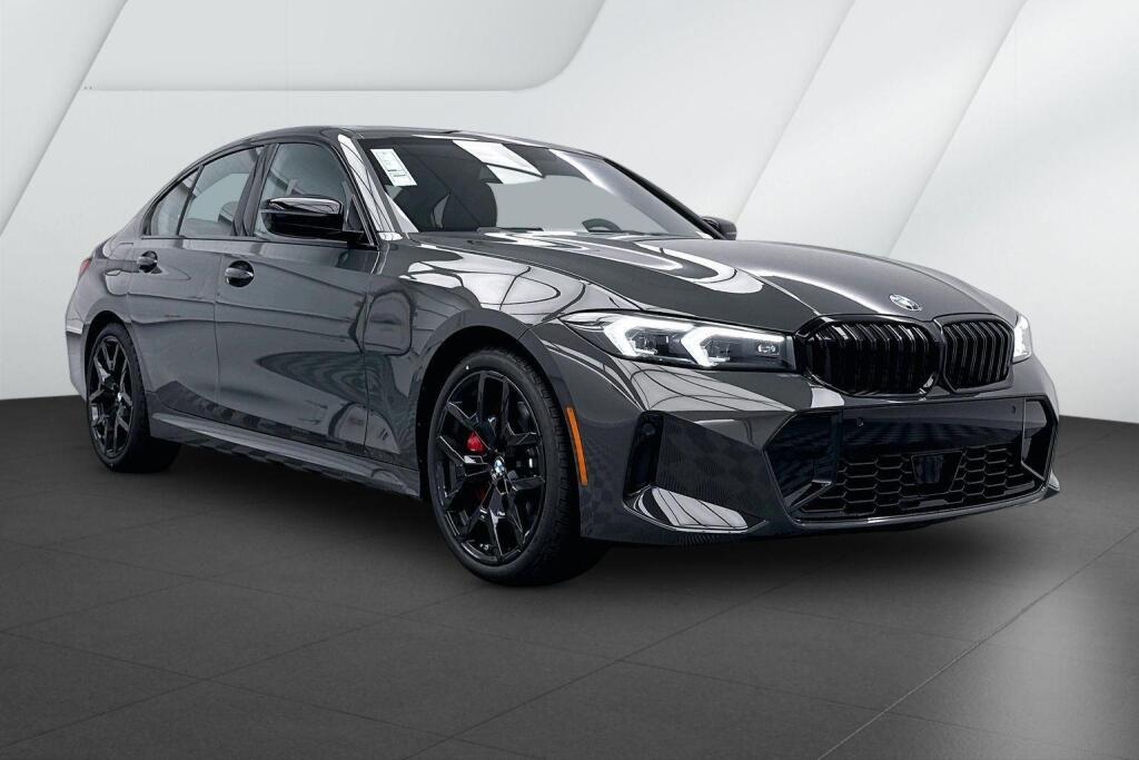 Gray (Dravit Grey Metallic) 2026 BMW 3 Series Sedan All-Wheel Drive Automatic