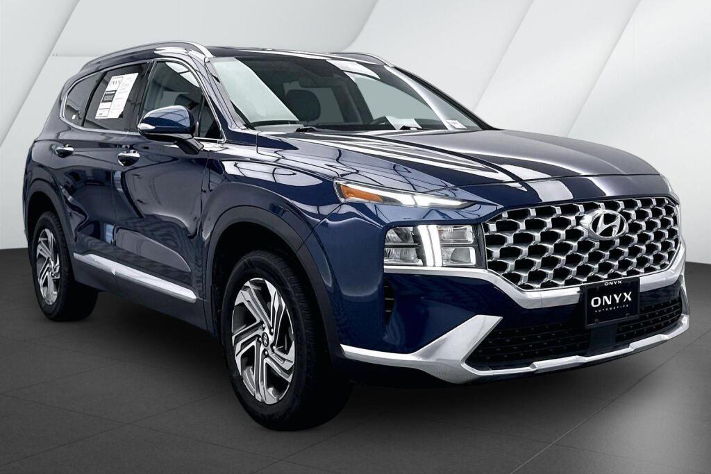 Blue (Stormy Sea) 2021 Hyundai Santa Fe SUV / Crossover All-Wheel Drive Automatic