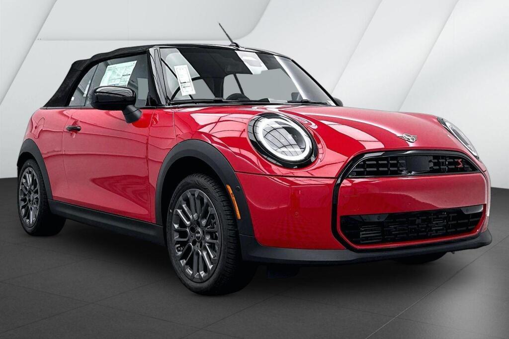 Chili Red II 2026 MINI Cooper Convertible Front-Wheel Drive 7-Speed Dual Clutch