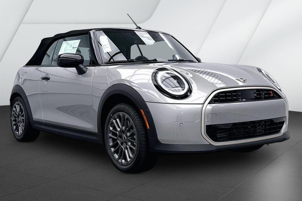 Melting Silver III Metallic 2026 MINI Cooper Convertible Front-Wheel Drive