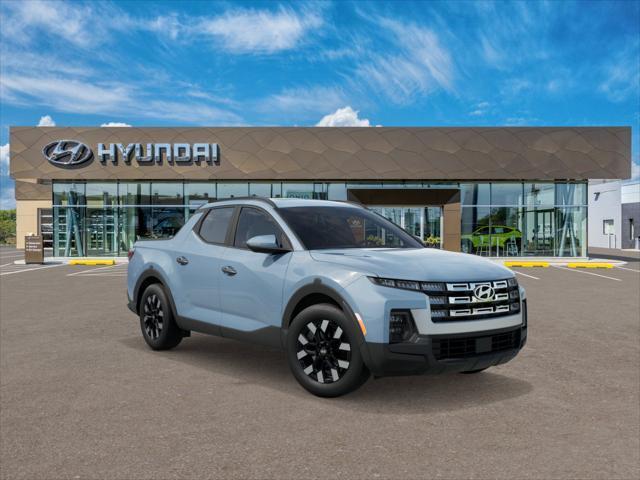 Blue Stone 2027 Hyundai Santa Cruz Pickup Truck Front-Wheel Drive 8-Speed Automatic