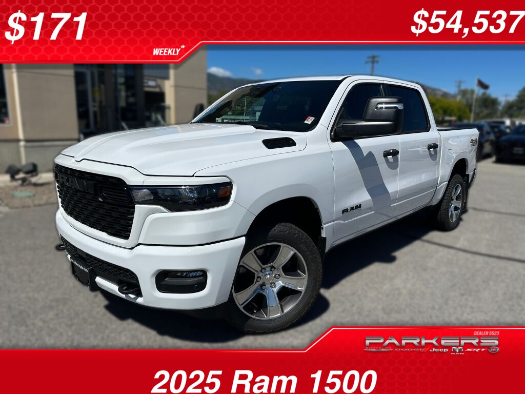 2025 RAM 1500 Tradesman Crew Cab 4WD