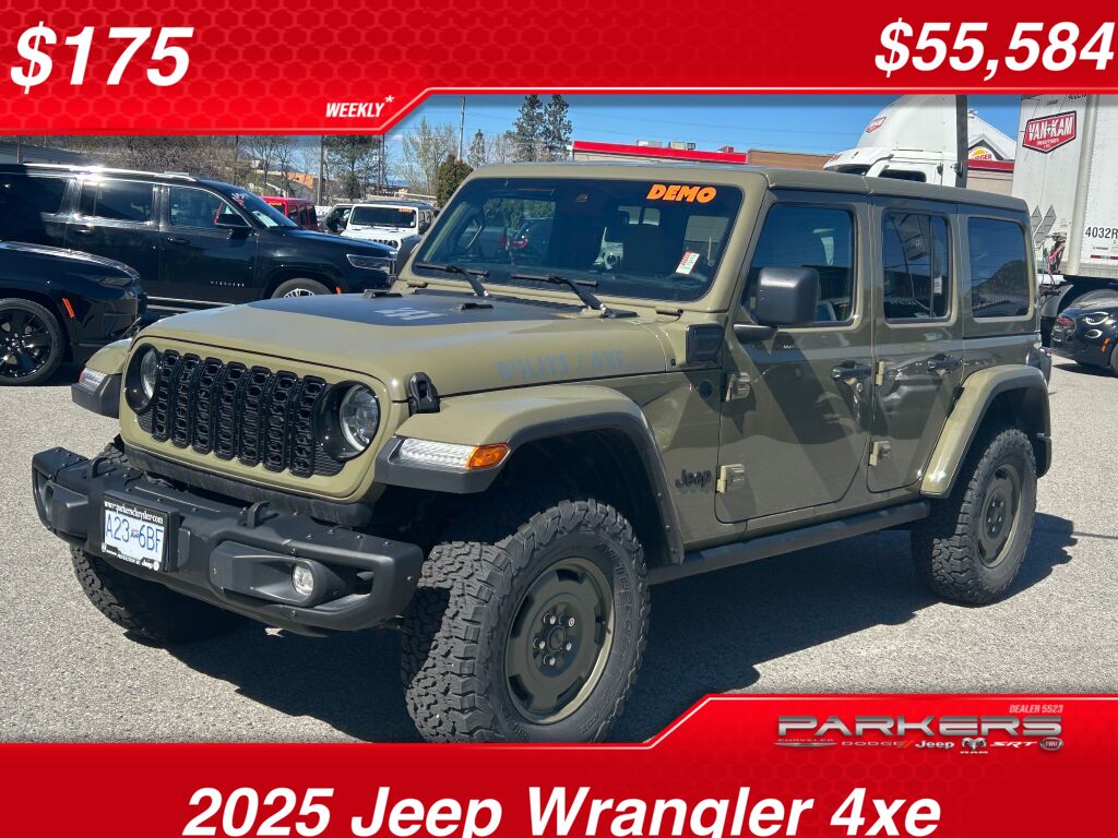 2025 Jeep Wrangler 4xe Willys '41 4WD
