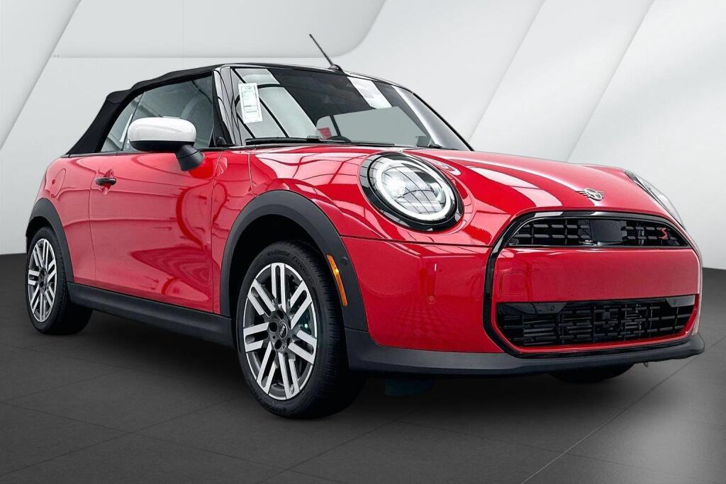 Chili Red II 2026 MINI Cooper Convertible Front-Wheel Drive 7-Speed Dual Clutch