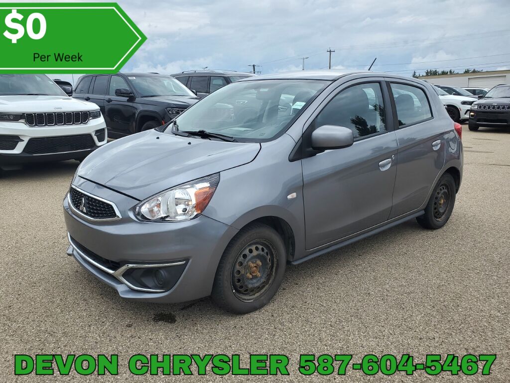 Gray 2019 Mitsubishi Mirage Hatchback