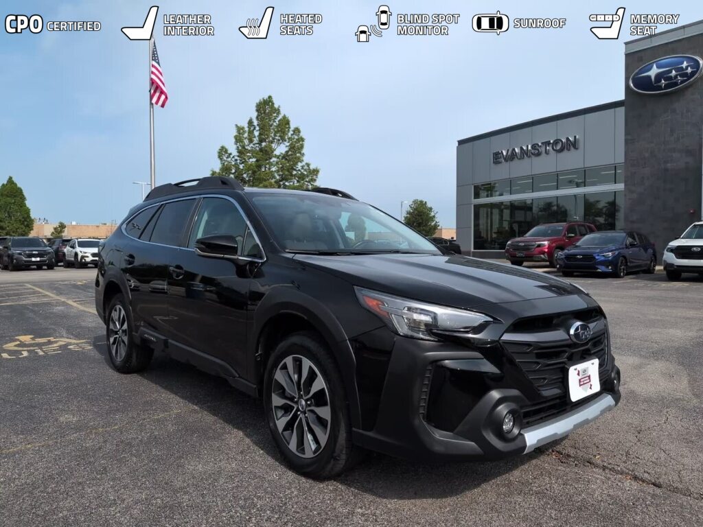 Crystal Black Silica 2024 Subaru Outback SUV / Crossover All-Wheel Drive Continuously Variable Transmission