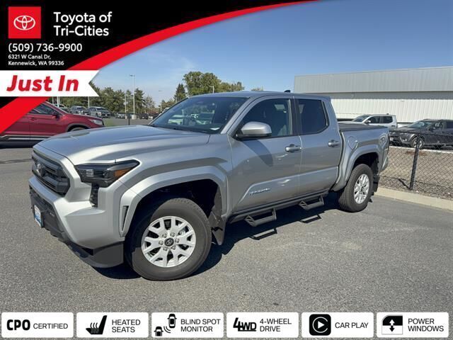 Celestial Silver Metallic 2026 Toyota Tacoma Pickup Truck Four-Wheel Drive 8-Speed Automatic