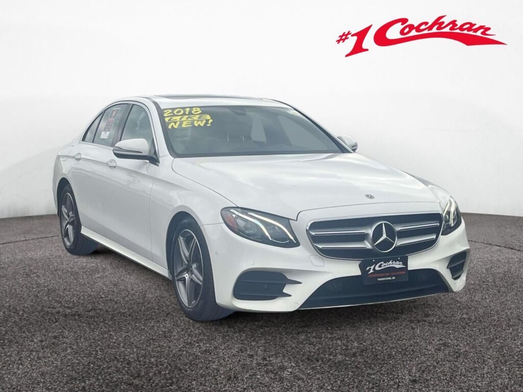 2018 Mercedes-Benz E-Class E 400 4MATIC Sedan AWD