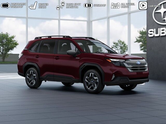 DARK MAHOGANY PEARL 2026 Subaru Forester Hybrid SUV / Crossover All-Wheel Drive Continuously Variable Transmission