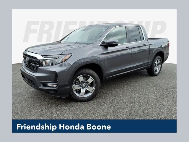 Gray (Modern Steel Metallic) 2026 Honda Ridgeline Pickup Truck All-Wheel Drive 9-Speed Automatic